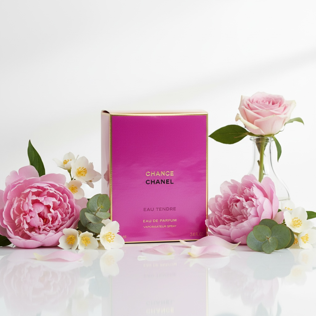 CHANEL Chance Eau Tendre Eau de Parfum Spray, Vaporisateur 3.4 fl oz